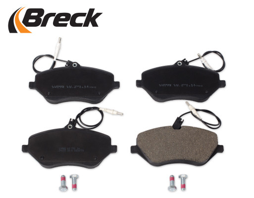 BRECK Bremsbelagsatz, Scheibenbremse
